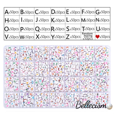 ABCD--cuentas de letras