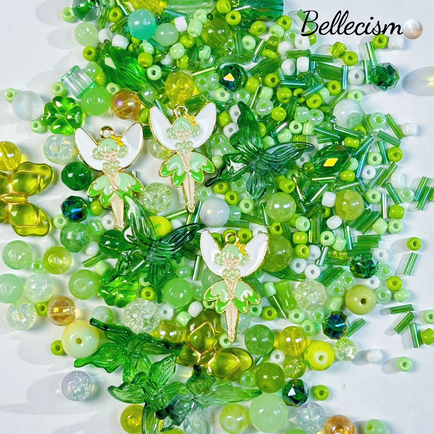 【Bosque misterioso】cuentas de vidrio/rerondas/irregulares/2-20mm