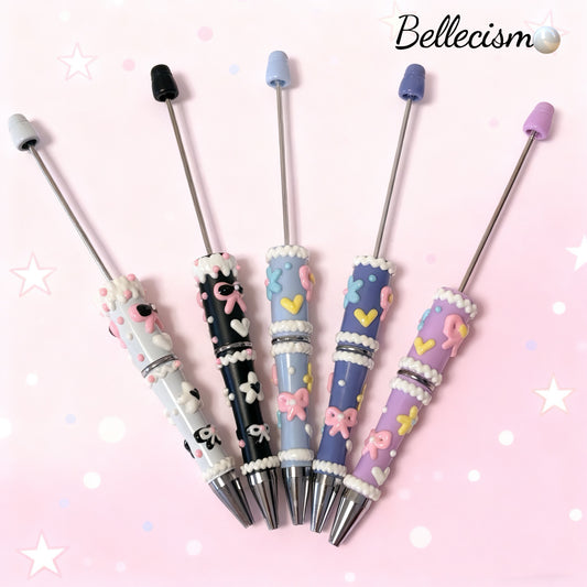 【Lapiceros moños】plumas para personalizar/5piezas/set