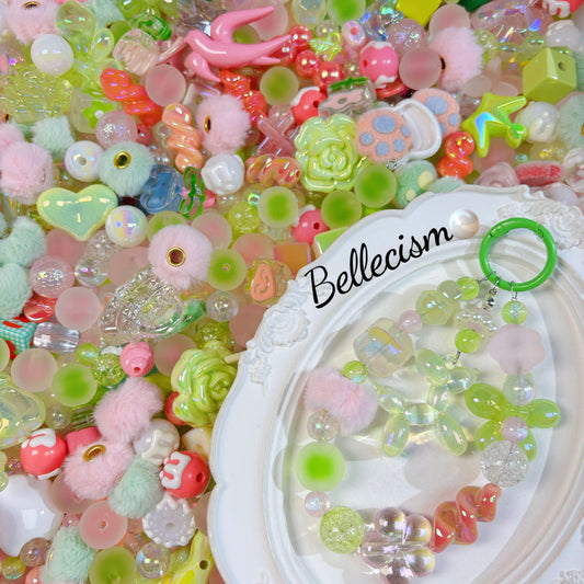 【Spring!!!】cuentas acrílicas/peludas/granuladas/8-20mm