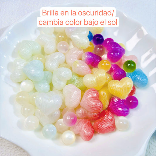 【Cuentas acrílicas】para hacer colgantes/decorar lapiceros
