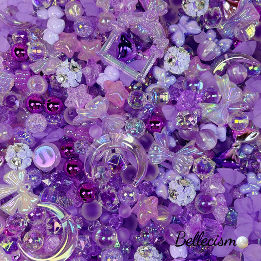 【Purple dream】cuentas acrílicas/colgantes/8-40mm