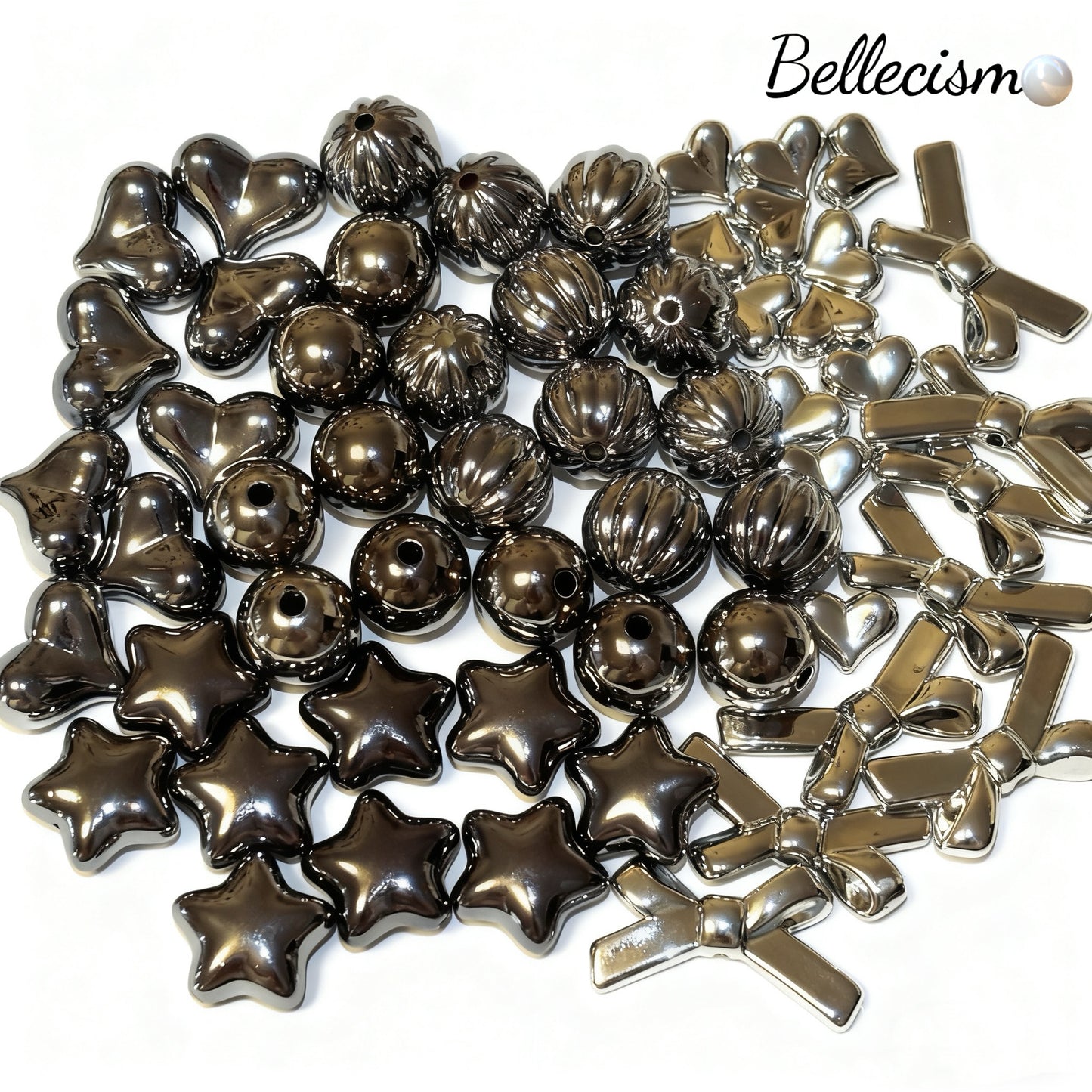 【Cool】Cuentas acrílicas/10-17mm/entran en los lapiceros