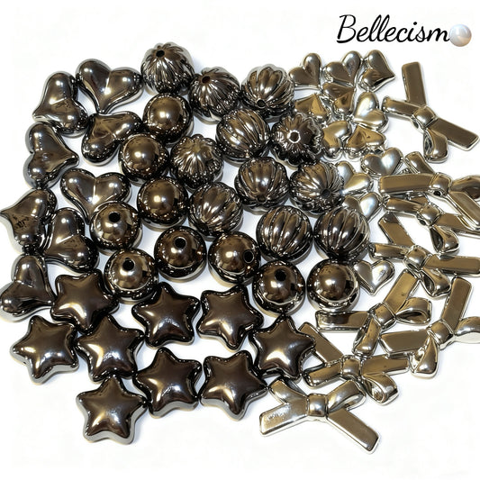 【Cool】Cuentas acrílicas/10-17mm/entran en los lapiceros