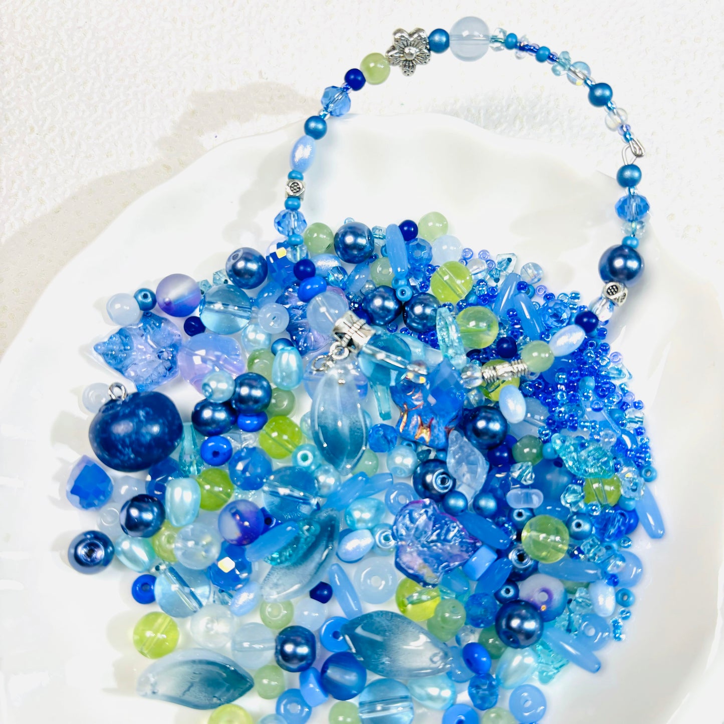 【Cuentas de vidrio】para pulseras/collares/aretes/anillos