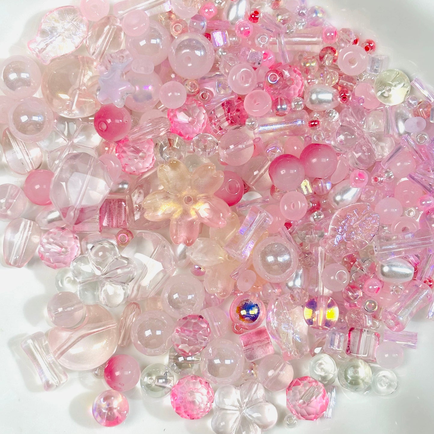 【Cuentas de vidrio】para pulseras/collares/aretes/anillos