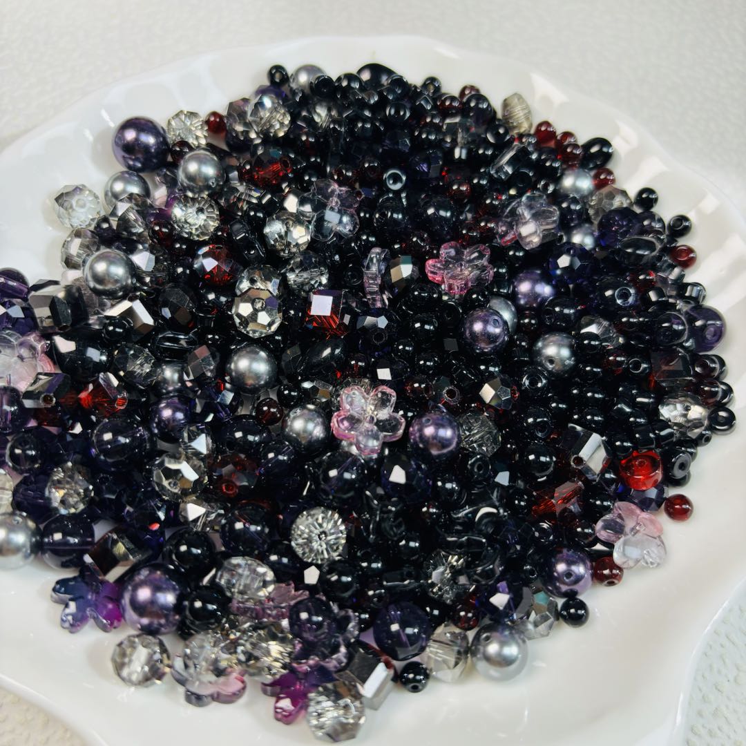 【Cuentas de vidrio】para pulseras/collares/aretes/anillos