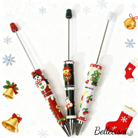 【Lapiceros navideños】lapiceros DIY/3 piezas/set