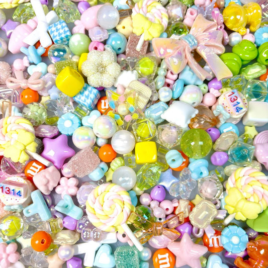 【Macarrón】cuentas acrílicas/para colgantes/aretes