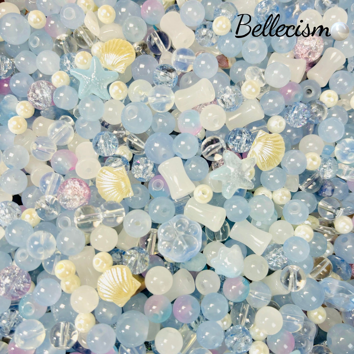 【Cuentas de vidrio】para pulseras/collares/aretes/anillos