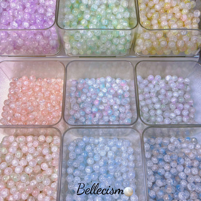 【Cuentas de vidrio】para pulseras/collares/aretes/anillos