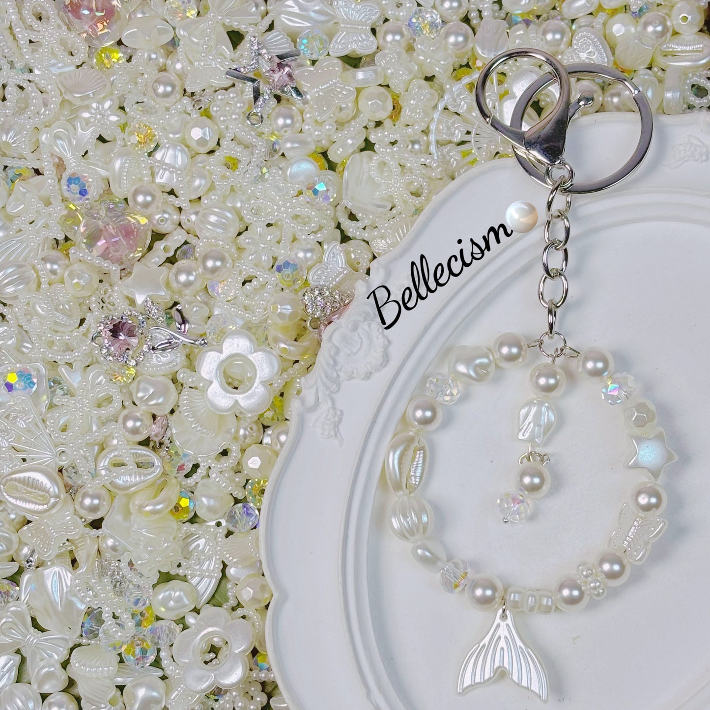 【Cuentas de vidrio】para pulseras/collares/aretes/anillos