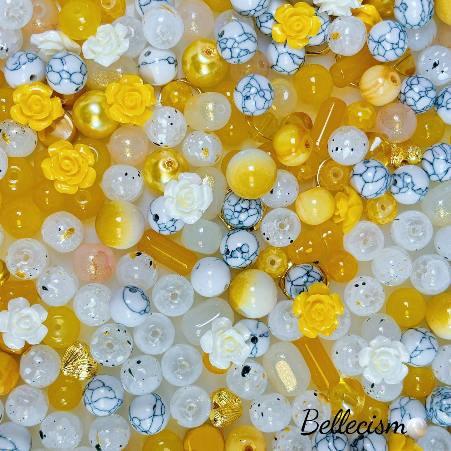 【Cuentas de vidrio】para pulseras/collares/aretes/anillos